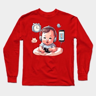 lazy time baby Long Sleeve T-Shirt